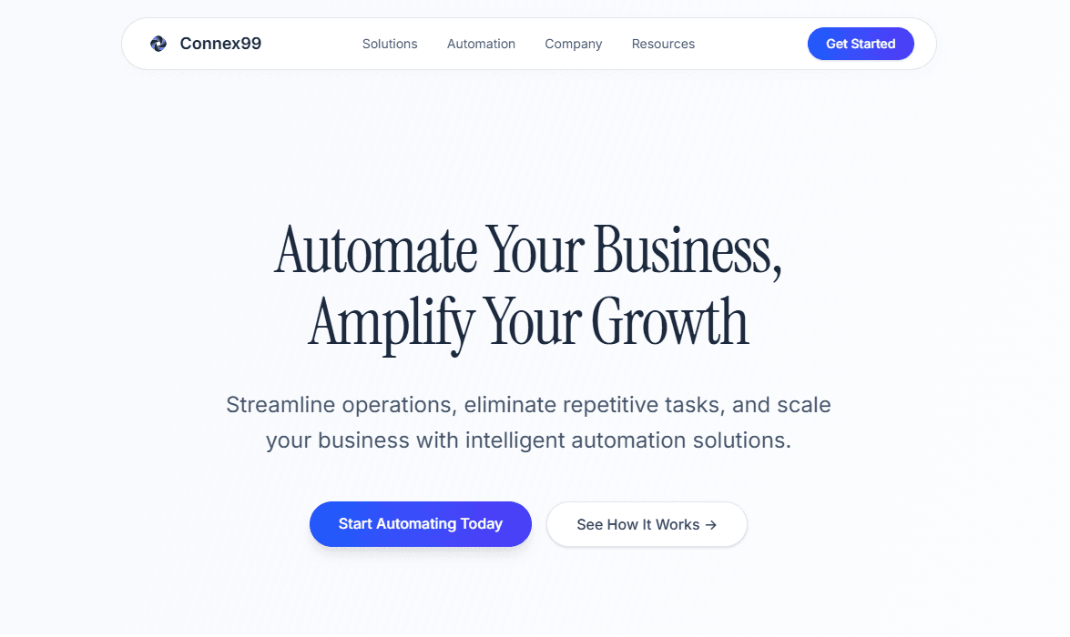 Connex99 preview